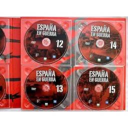 España en Guerra. Edición remasterizada. 15 DVD
