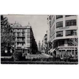 Postal Valencia. Calle de la Paz No. 589