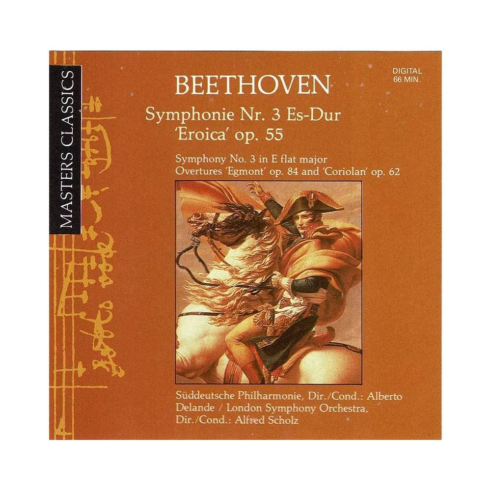 Beethoven. Alfred Scholz - Symphonie Nr. 3 Es-Dur Eroica op. 55. CD