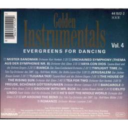 Golden Instrumentals Vol. 4 - Evergreens For Dancing. CD