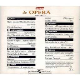 Tiempo de Opera Vol. 9. CD