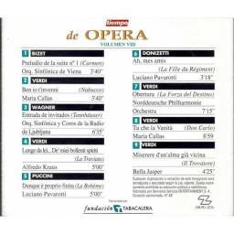 Tiempo de Opera Vol. 8. CD