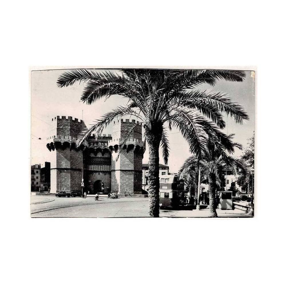 Postal Valencia. Torres de Serrano No. 5044