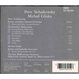 Vienna Master Series. Tschaikowsky, Glinka - Romeo und Julia, Dornröschen, Ruslan und Ludmilla. CD