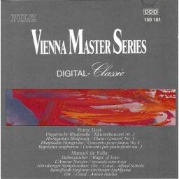 Vienna Master Series. Franz Liszt. Manuel de Falla - Ungarische Rhapsodie. Liebeszauber. CD