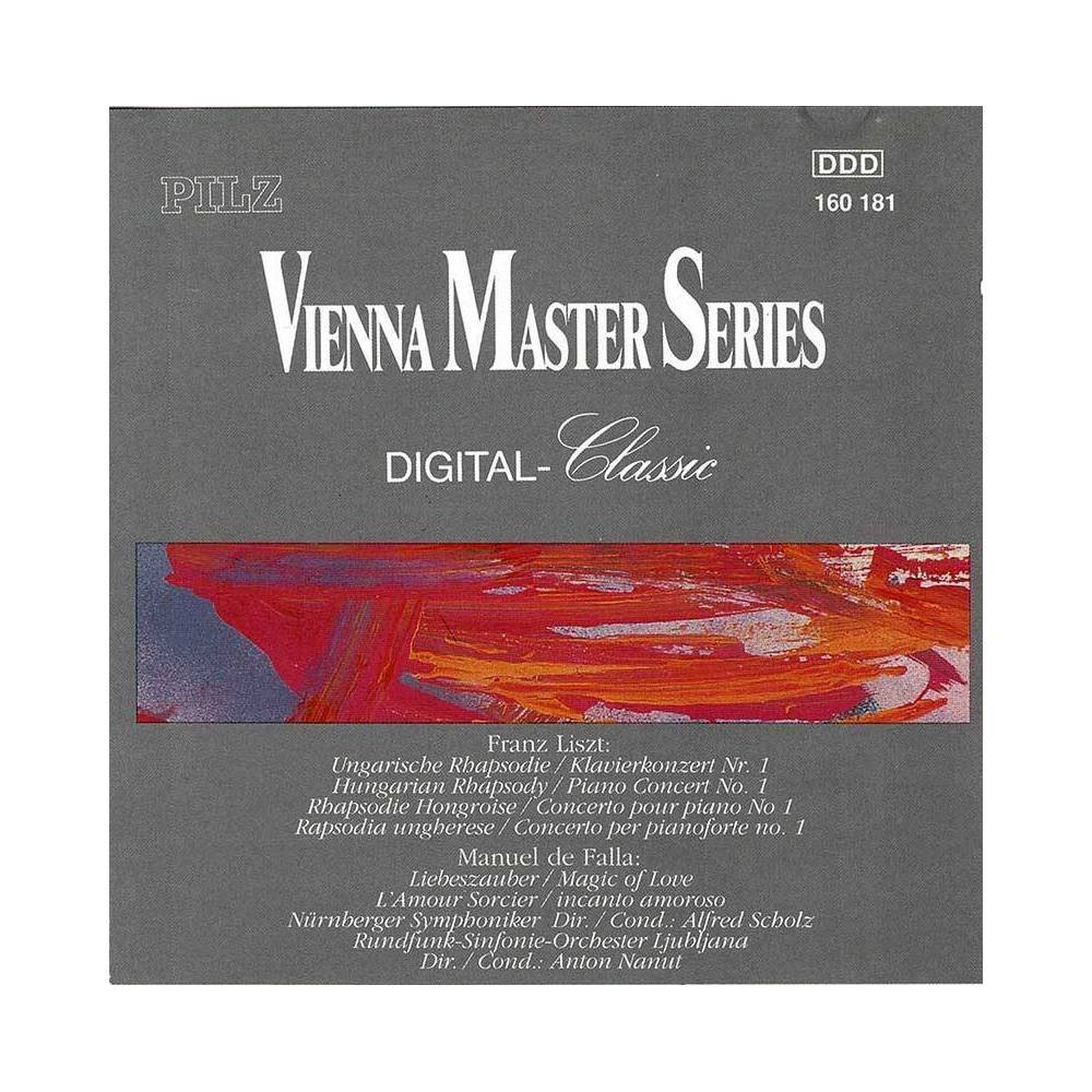 Vienna Master Series. Franz Liszt. Manuel de Falla - Ungarische Rhapsodie. Liebeszauber. CD