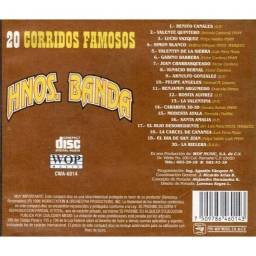 Hermanos Banda - 20 Corridos Famosos. CD