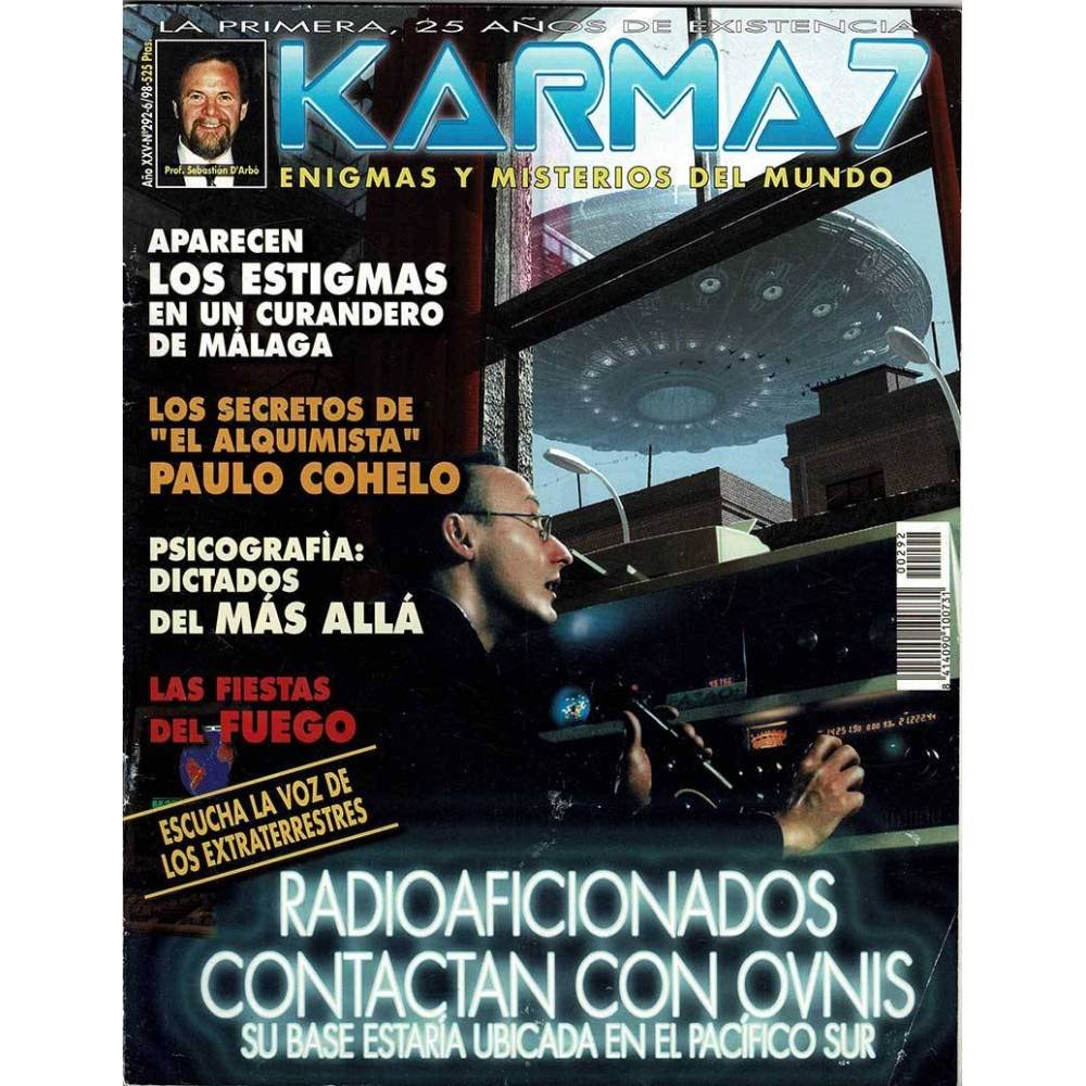 Karma 7. Enigmas y Misterios del Mundo No. 292. 1998. Friendship. Psicografías