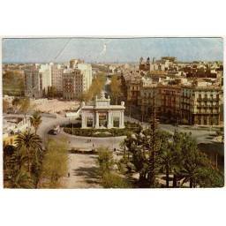 Postal Valencia. Plaza del Marqués de Estella No. 31