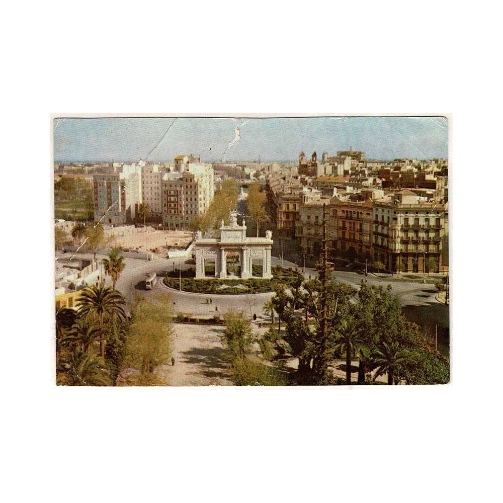 Postal Valencia. Plaza del Marqués de Estella No. 31