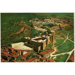 Postal Guadalajara. Sigüenza. Castillo. Vista aérea No. 50