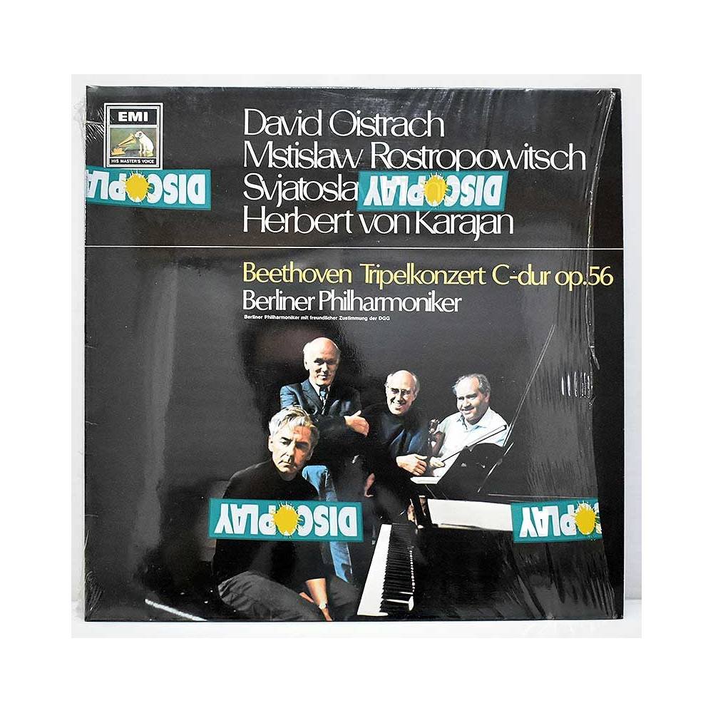 Beethoven, Berliner Philharmoniker, Herbert von Karajan - Tripelkonzert C-dur Op.56. LP