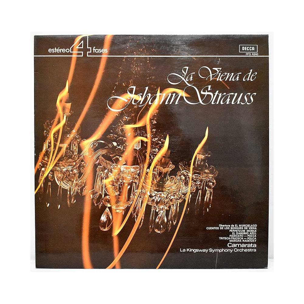 Johann Strauss, Camarata, La Kingsway Symphony Orchestra - La Viena De Johann Strauss. LP