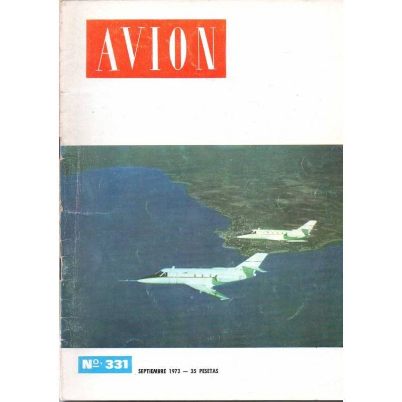 Revista Avión Nº 331. Septiembre 1973