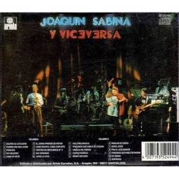 Joaquín Sabina y Viceversa - En Directo. 2 x CD + 1 DVD