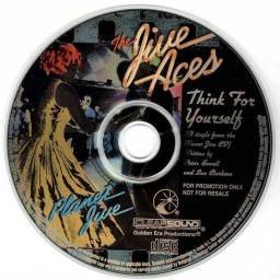 The Jive Aces - Think for Yourself. Promo. CD (sólo disco)