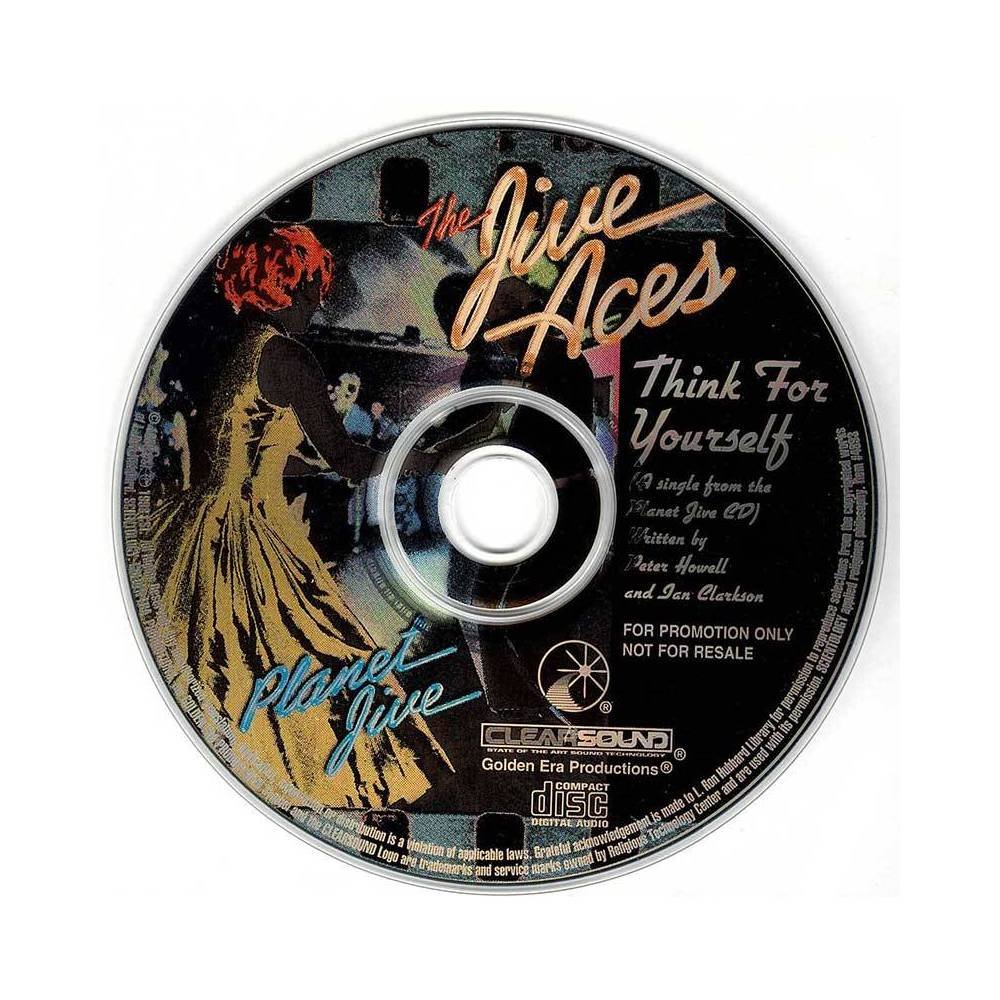 The Jive Aces - Think for Yourself. Promo. CD (sólo disco)