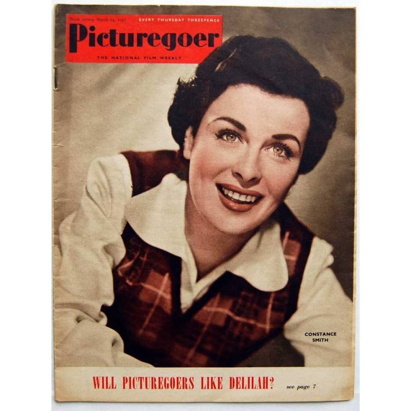 Picturegoer Nº 829. March 14, 1951. Constance Smith, Petula Clowns, Marlene Dietrich