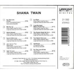 Shania Twain - For The Love Of Him. CD