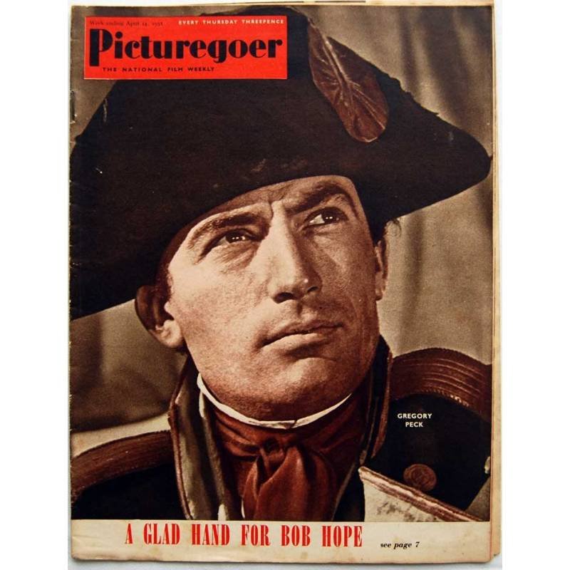 Picturegoer Nº 832. April 14, 1951. Gregory Peck, Joan Evans, Marlene Dietrich