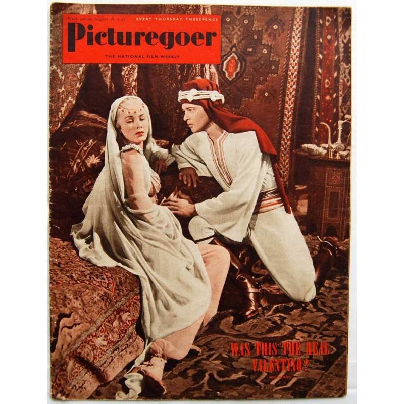 Picturegoer Nº 850. August 18, 1951. Merle Oberon, Marilyn Monroe, Disney