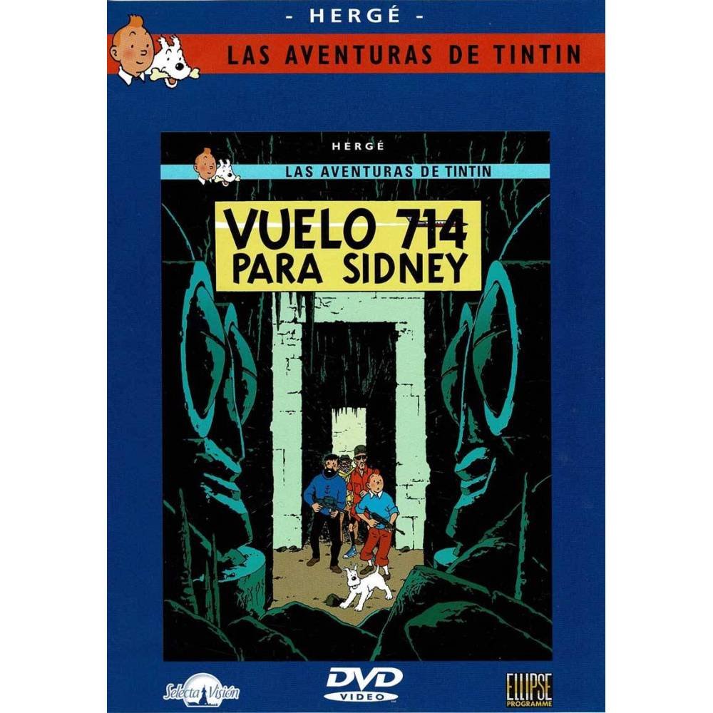 Hergé. Las Aventuras de Tintín. Vuelo 714 para Sidney. DVD