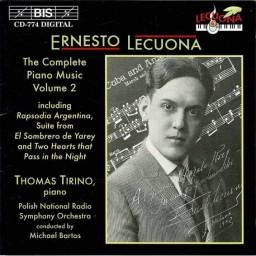 Ernesto Lecuona, Thomas Tirino - The Complete Piano Music Vol. 2. CD