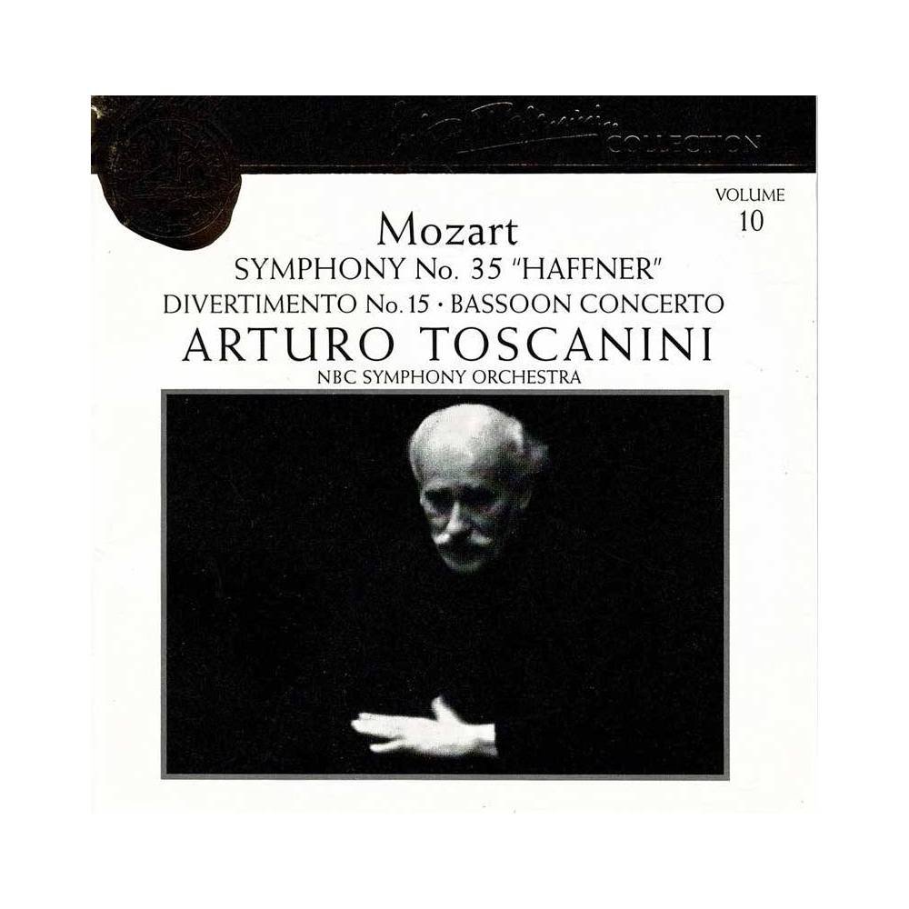 Mozart. Arturo Toscanini - Symphony No. 35 Haffner. Divertimento No. 15. Bassoon Concerto. CD