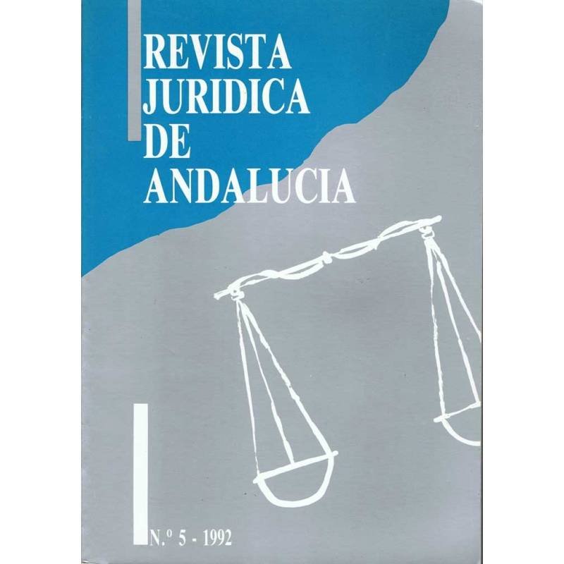 Revista Jurídica de Andalucía Nº 5 - 1992