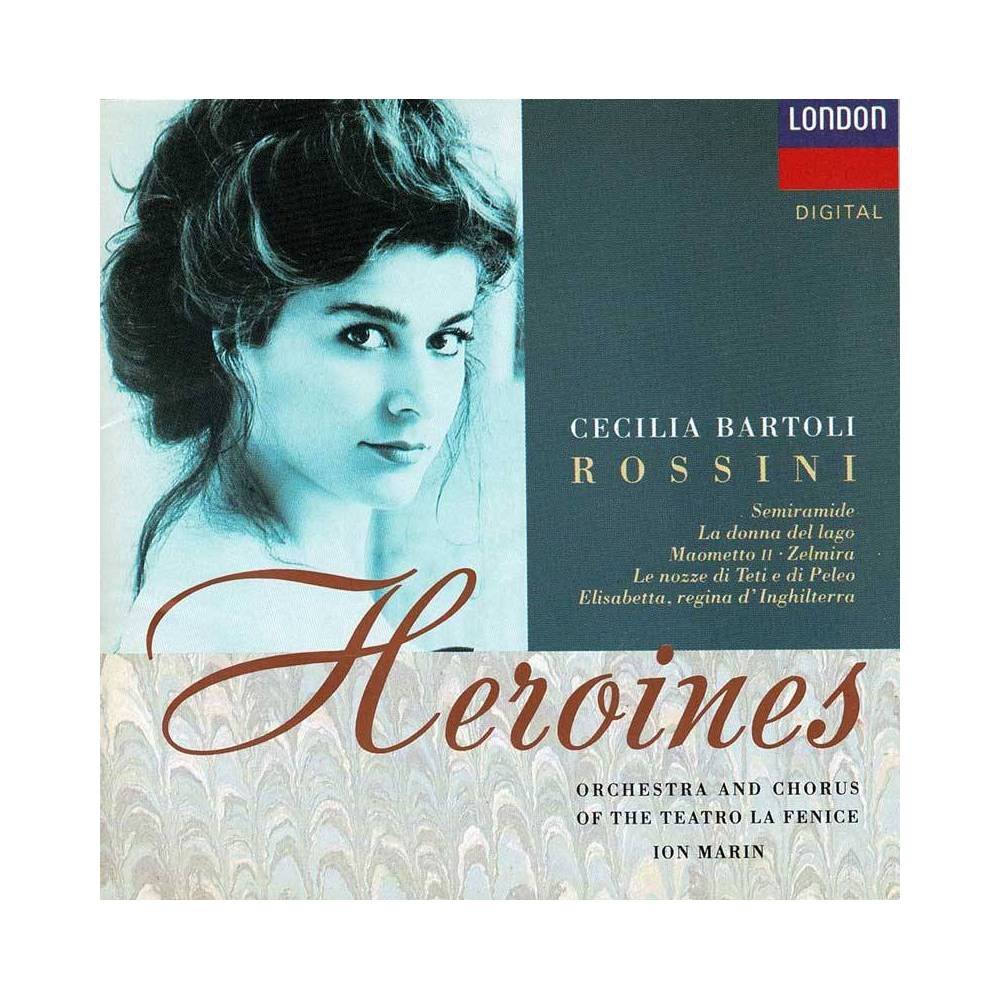 Rossini. Cecilia Bartoli, Orchestra and Chorus of The Teatro La Fenice, Ion Marin - Heroines. CD