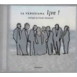 Claudio Monteverdi - La Venexiana, Claudio Cavina - Live!. CD