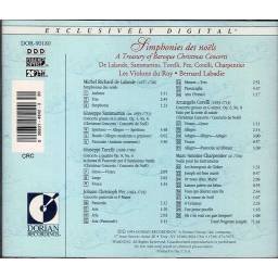 Simphonies des Noëls - A Treasury of Baroque Christmas Concerti. CD