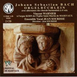 Johann Sebastian Bach - Orgelbüchlein Avec Alternance Des Chorals Harmonisés A 4 Voix. 2 x CD