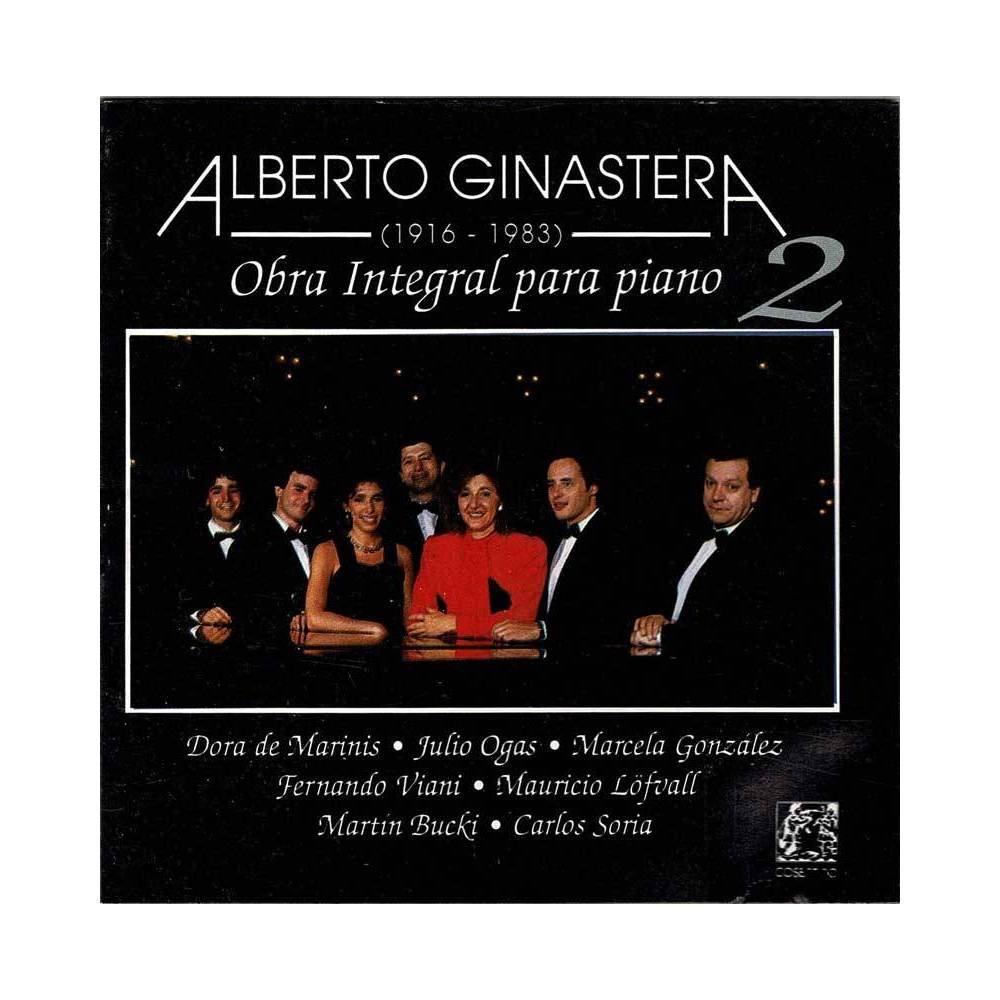 Alberto Ginastera - Obra Integral Para Piano 2. CD