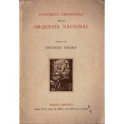 Concierto Cervantino de la Orquesta Nacional - Eduardo Toldrá