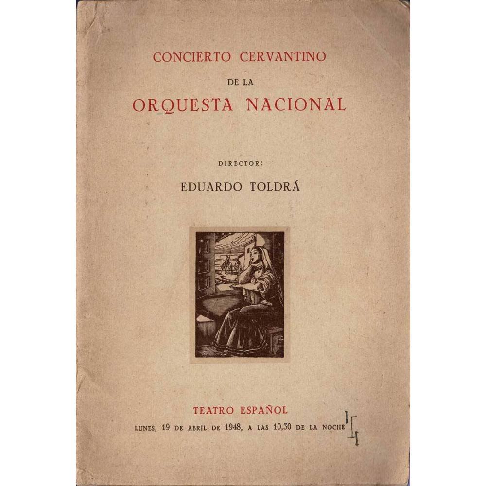 Concierto Cervantino de la Orquesta Nacional - Eduardo Toldrá