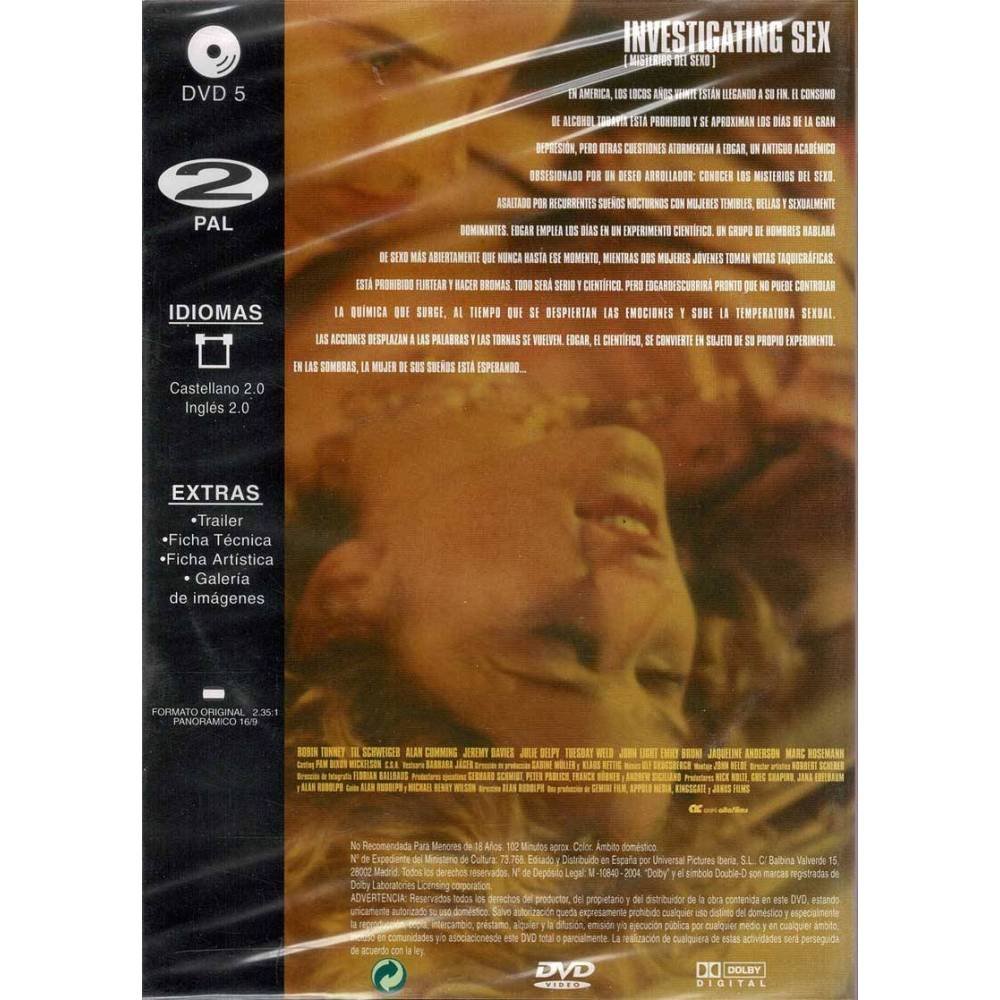 Investigating Sex (Misterios del Sexo). DVD