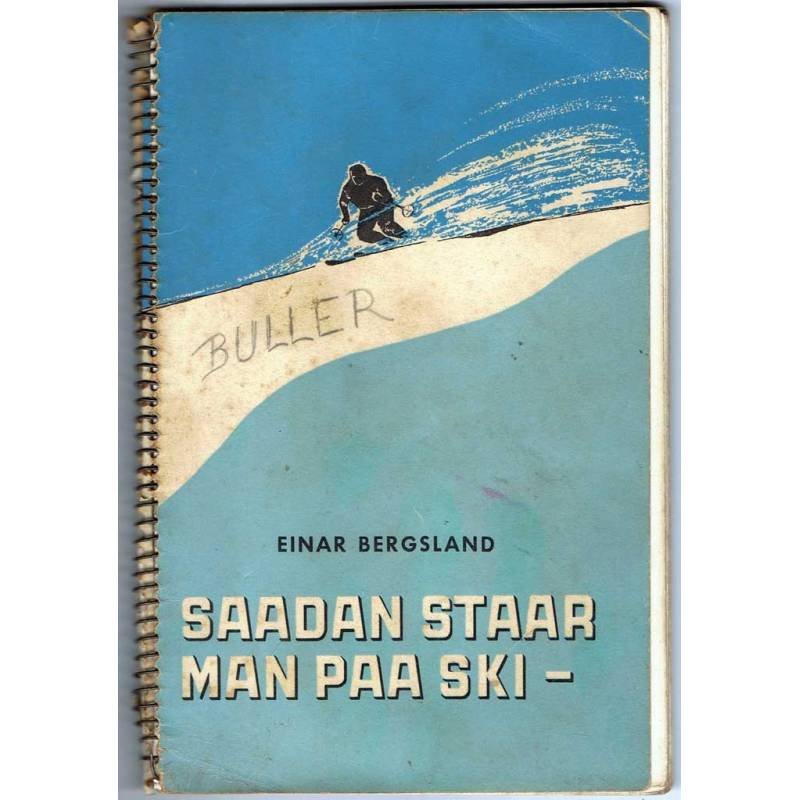 Saadan Staar Man Paa Ski