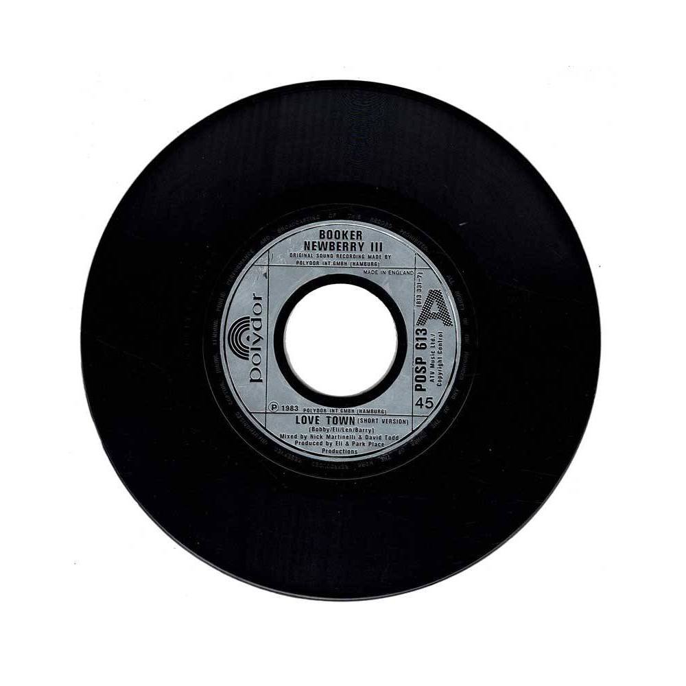 Booker Newberry III - Love Town / Doin' What Comes Natuarally. Single (sólo vinilo)