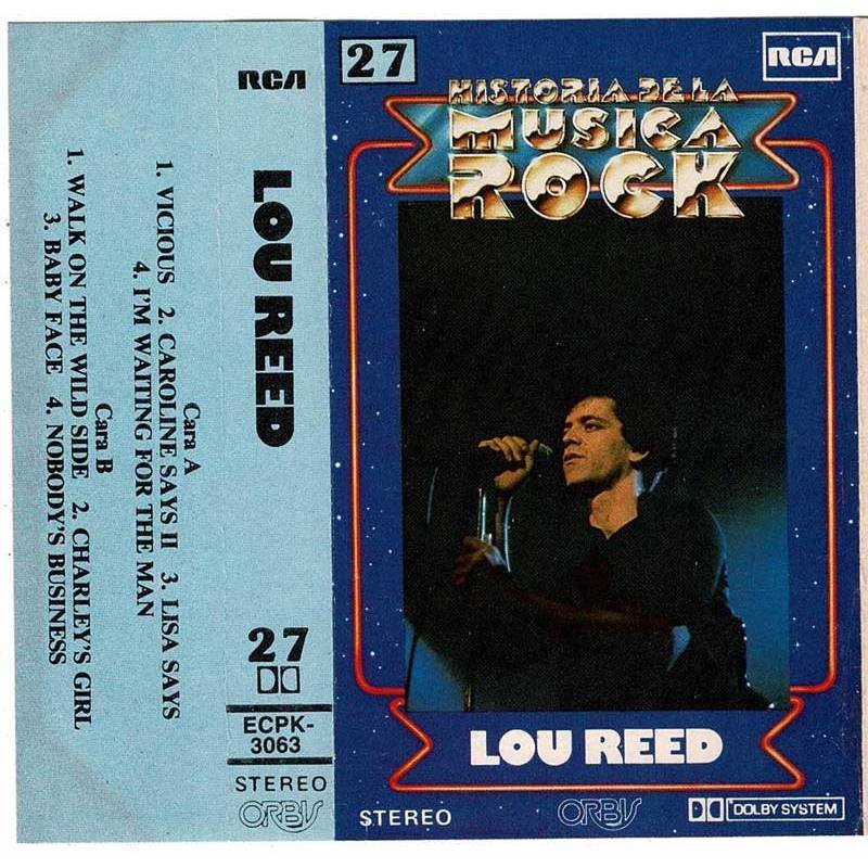 Lou Reed - Historia de la Música Rock 27. Casete