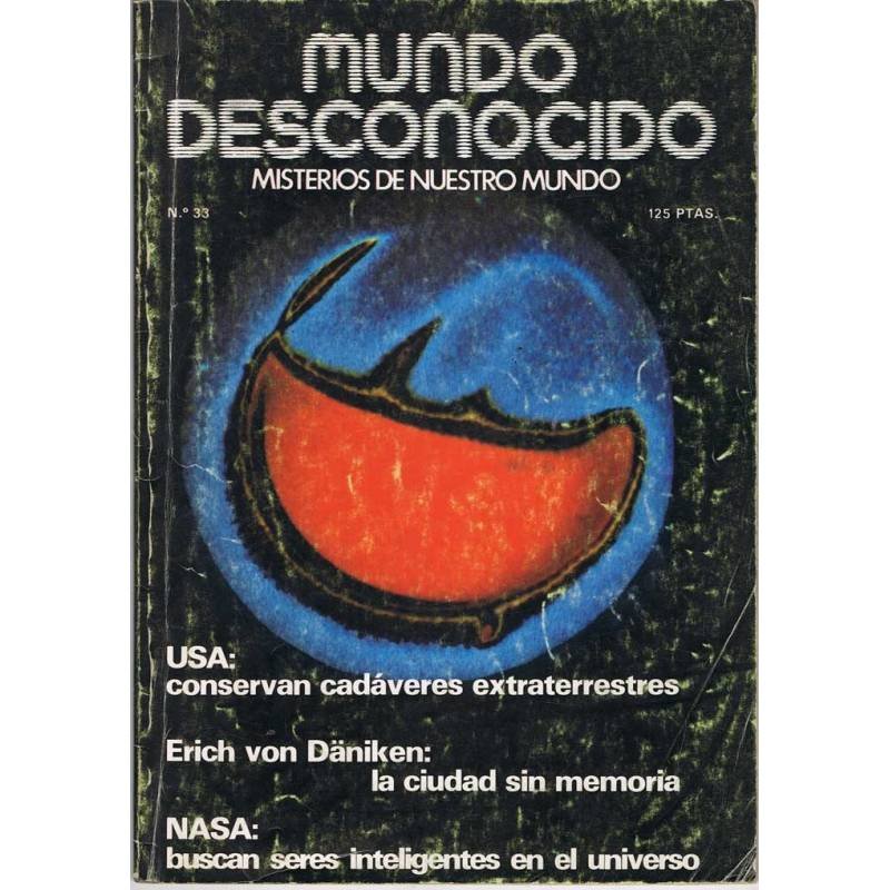 Revista Mundo Desconocido Nº 33. Marzo 1979