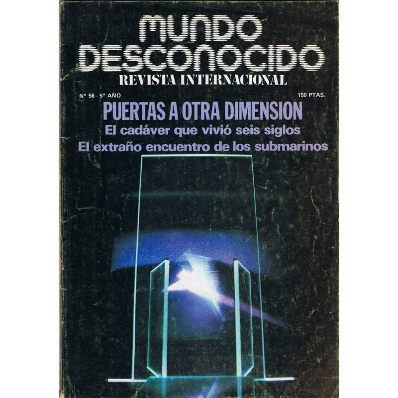 Revista Mundo Desconocido Nº 56. Febrero 1981