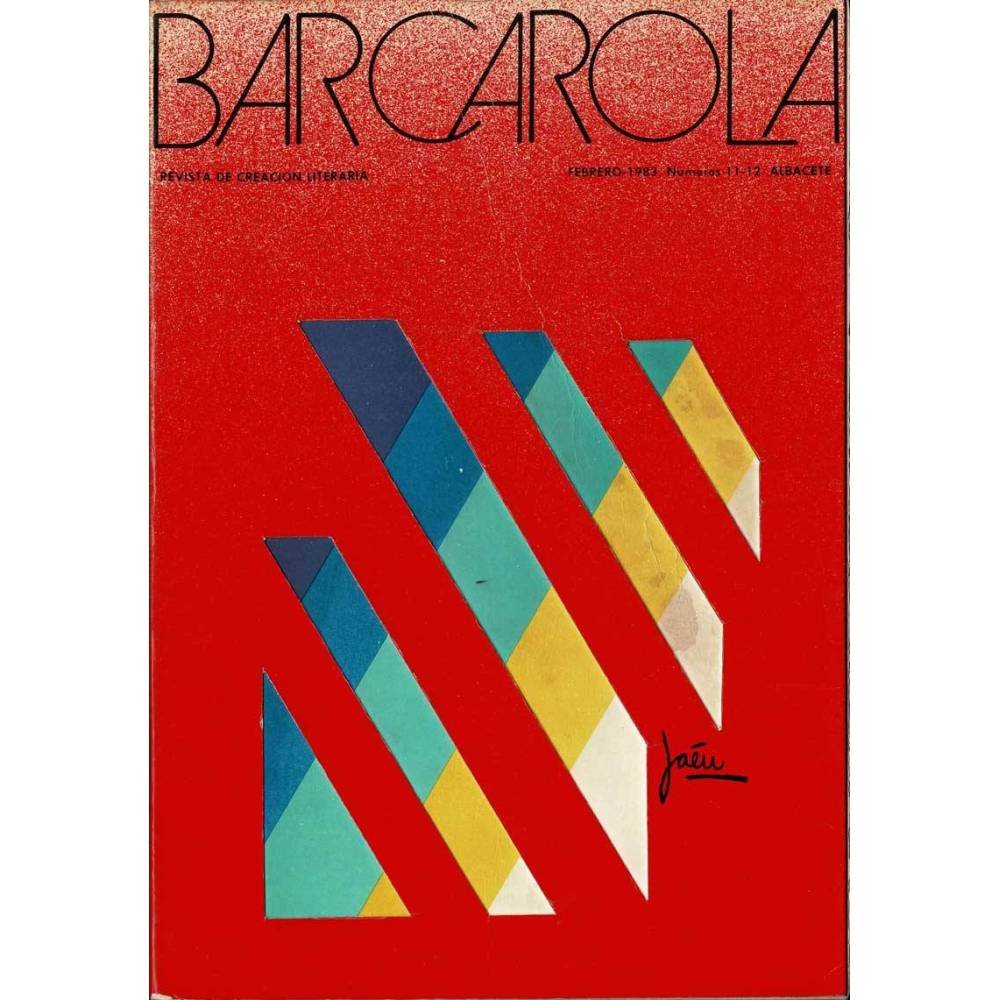 Barcarola. Revista de creación literaria No. 11-12, 1983