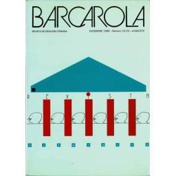 Barcarola. Revista de creación literaria No. 22-23, 1986