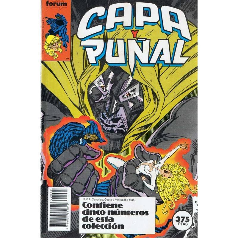 Capa y Puñal. Tomo retapado con los Nº 6 a 10