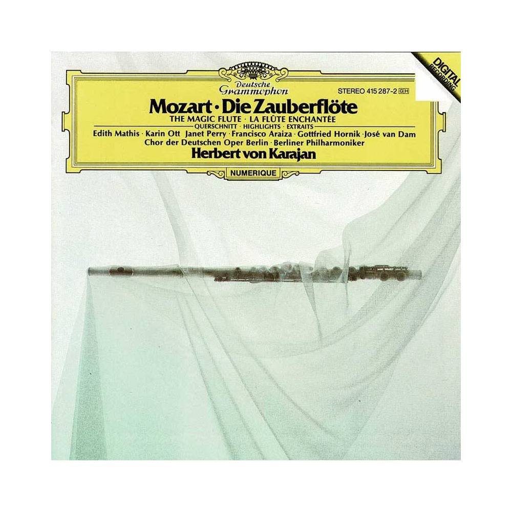 Mozart. Karajan - Die Zauberflöte (Querschnitt). The Magic Flute (Highlights). La Flute Enchantée (Extraits). CD