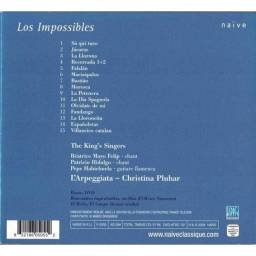 L'Arpeggiata. Christina Pluhar - Los Impossibles. CD + DVD