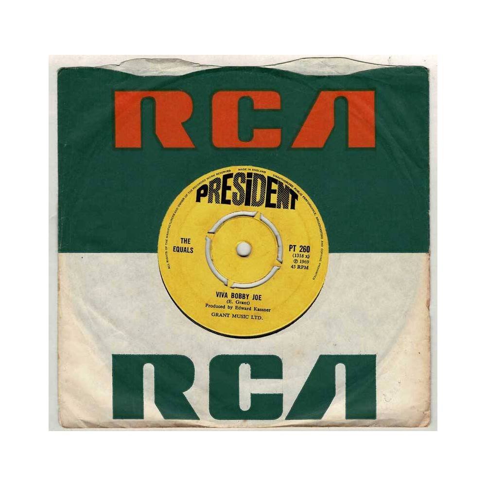 The Equals - Viva Bobby Joe / I can't let you go. Single (sólo vinilo)