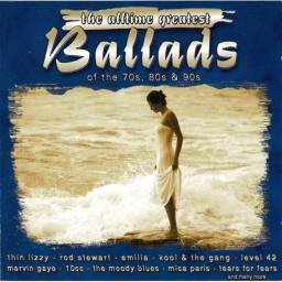 The ultimate greatest Ballads of the 70s, 80s & 90s. 2 x CD