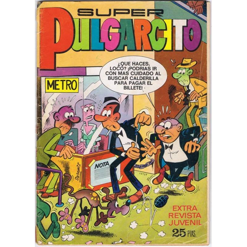 Super Pulgarcito Nº 61. Bruguera 1976